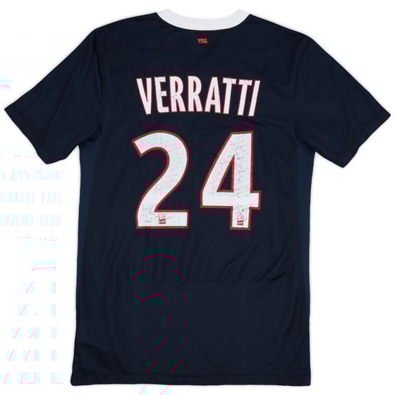 2011-12 Paris Saint-Germain Home Shirt Verratti #24 - 5/10 - (S)