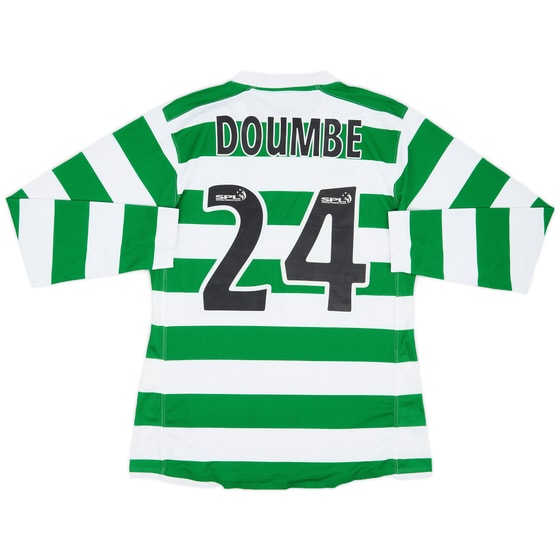 2007-08 Celtic Match Issue Home Shirt Doumbe #24