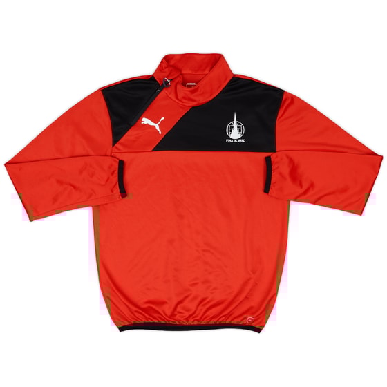 2015-16 Falkirk Puma 1/4 Zip Drill Top - 8/10 - (S)
