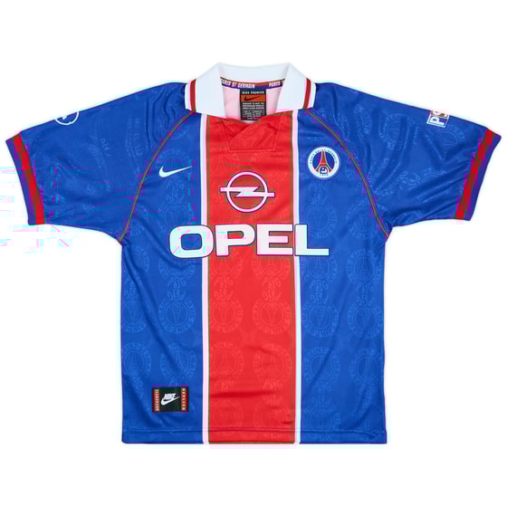 1996-97 Paris Saint-Germain Home Shirt - 8/10 - (S)