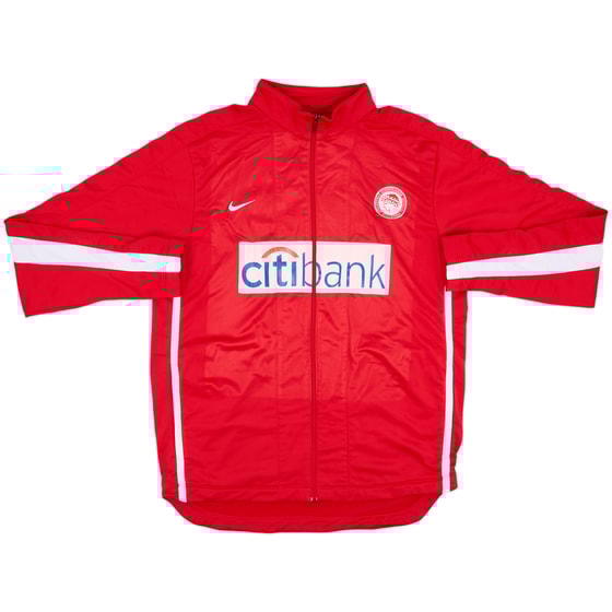 2007-08 Olympiakos Basketball Nike Track Jacket - 8/10 - (XL)