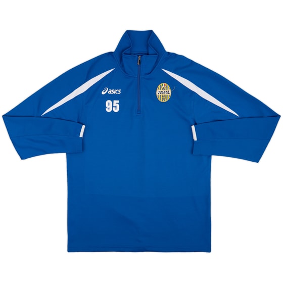2006-07 Hellas Verona Asics 1/4 Zip Training Top - 8/10 - (XL)