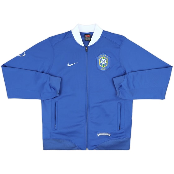 2006-07 Brazil Nike Track Jacket - 5/10 - (L)