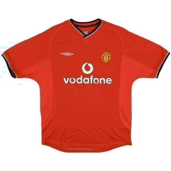 2000-02 Manchester United Home Shirt - 5/10 - (L)