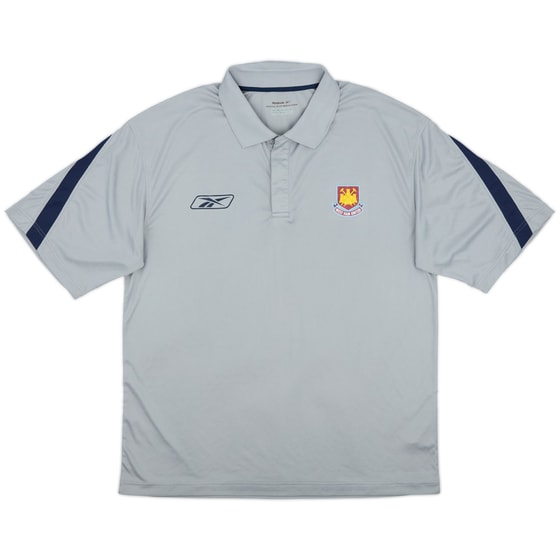 2003-04 West Ham Reebok Polo Shirt - 9/10 - (L)