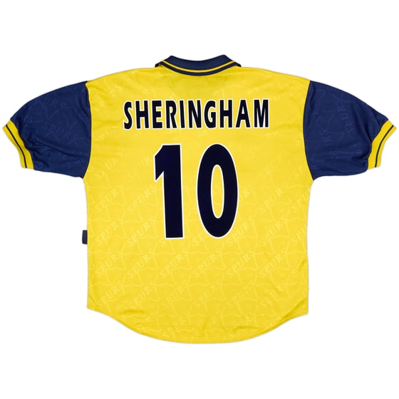 1995-97 Tottenham Third Shirt Sheringham #10 - 8/10 - (L)