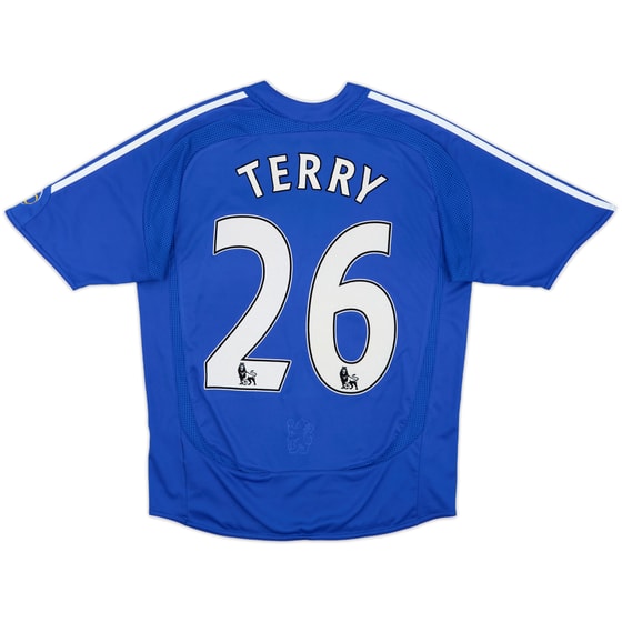 2006-08 Chelsea Home Shirt Terry #26 - 7/10 - (XL.Boys)