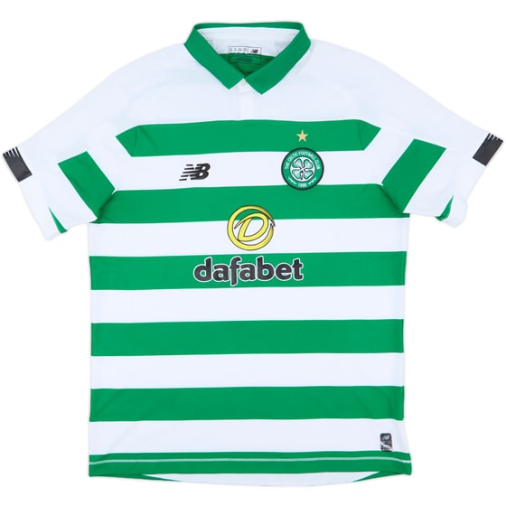 2019-20 Celtic Home Shirt - 8/10 - (XL)