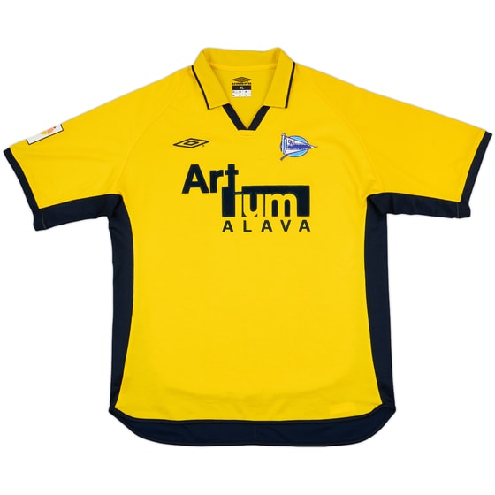 2002-03 Alaves Away Shirt - 7/10 - (XL)