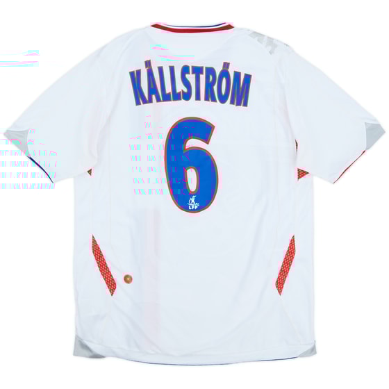 2006-07 Lyon Home Shirt Kallstrom #6 - 7/10 - (M)