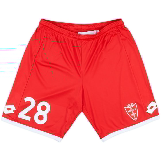 2023-24 Monza Match Issue Home Shorts #28 (Colpani)