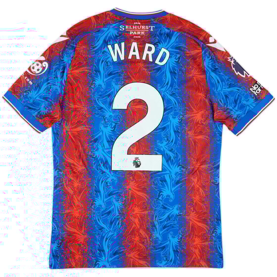 2024-25 Crystal Palace Match Issue Home Shirt Ward #2
