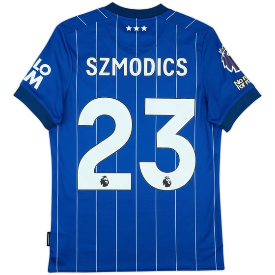 2024-25 Ipswich Match Issue Home Shirt Szmodics #23