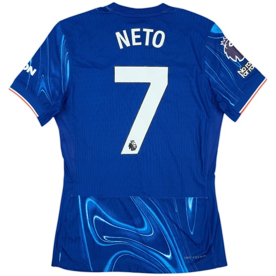 2024-25 Chelsea Match Issue Home Shirt Neto #7