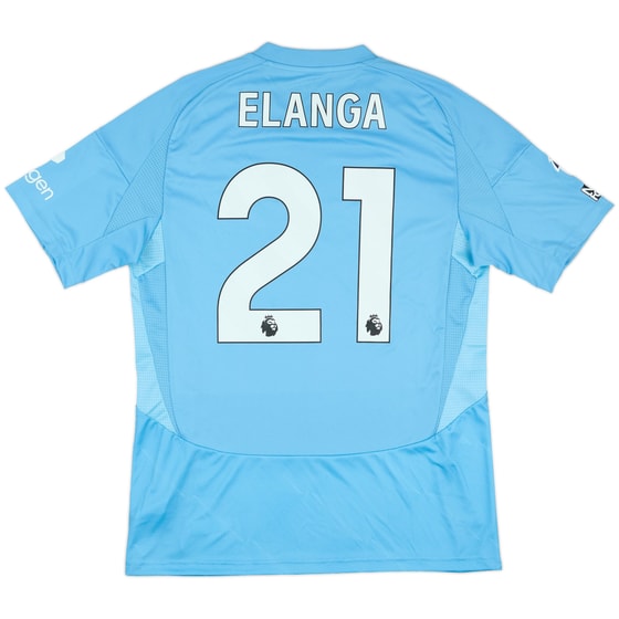 2024-25 Nottingham Forest Match Issue Third Shirt Elanga #21