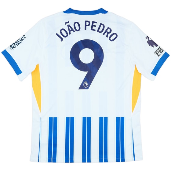 2024-25 Brighton Match Issue Home Shirt Joao Pedro #9