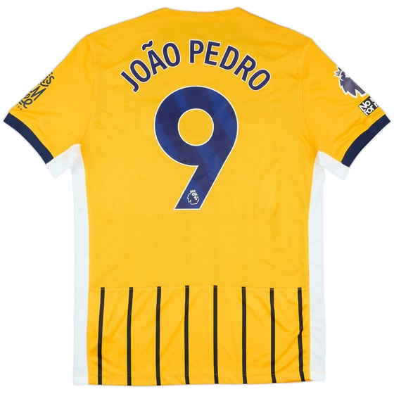 2024-25 Brighton Match Issue Away Shirt Joao Pedro #9