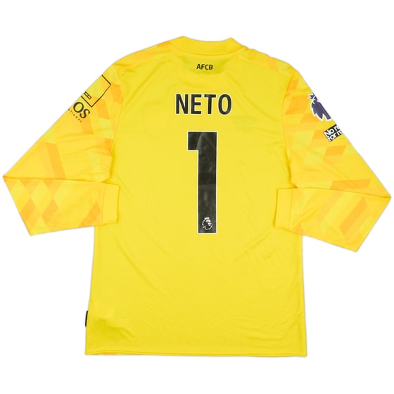 2024-25 Bournemouth Match Issue GK Shirt Neto #1
