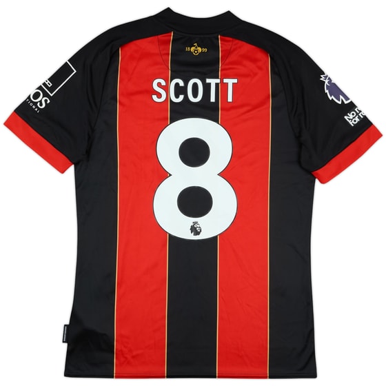 2024-25 Bournemouth Match Issue Home Shirt Scott #8
