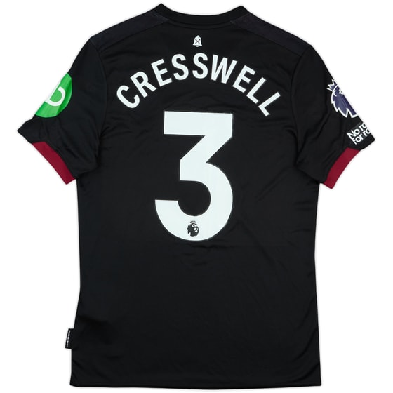 2024-25 West Ham Match Issue Away Shirt Cresswell #3