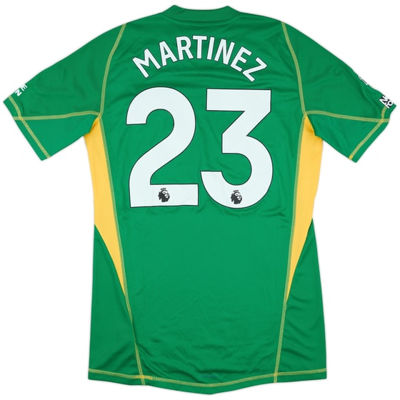2024-25 Aston Villa Match Issue GK Shirt Martinez #23