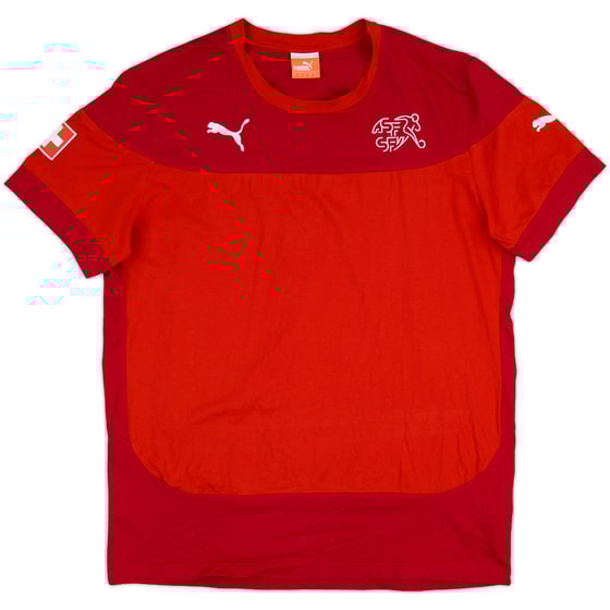 2014-15 Switzerland Puma Cotton Tee - 8/10 - (L)