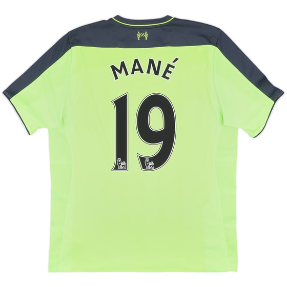 2016-17 Liverpool Third Shirt Mane #19 - 7/10 - (L)
