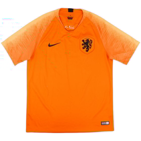 2018-19 Netherlands Home Shirt - 10/10 - (M)