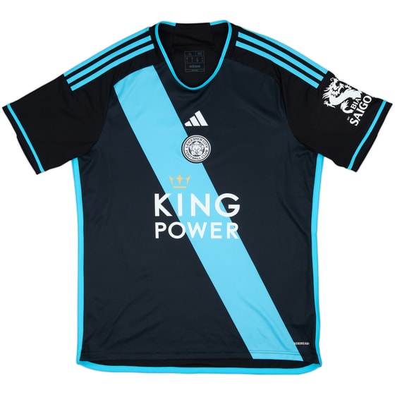 2023-24 Leicester Away Shirt - 10/10 - (XL)