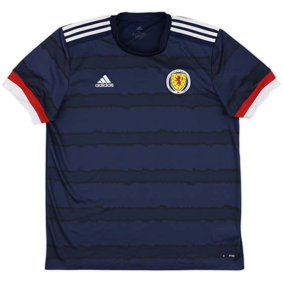 2020-22 Scotland Home Shirt - 8/10 - (XL)