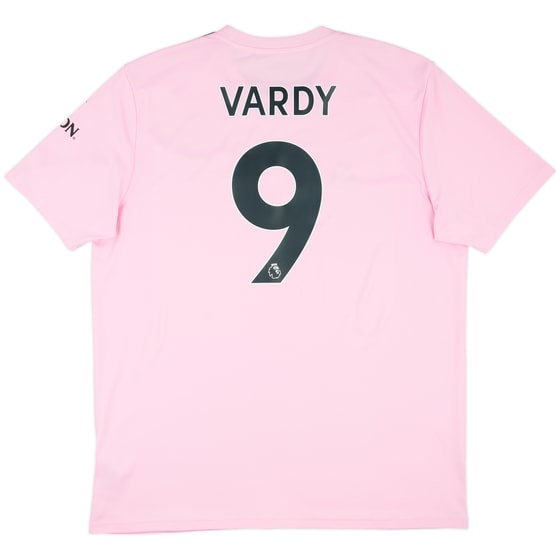 2019-20 Leicester Third Shirt Vardy #9 - 8/10 - (XL)