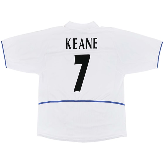 2002-03 Leeds United Home Shirt Keane #7 - 9/10 - (L)