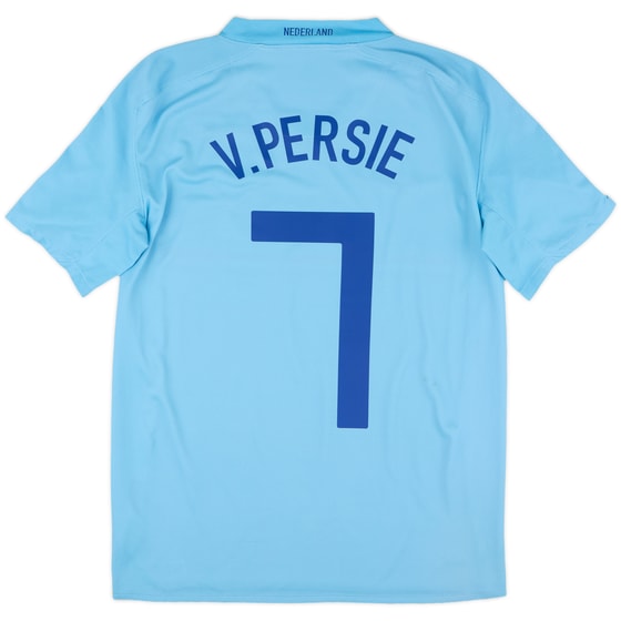 2008-10 Netherlands Away Shirt van Persie #7 - 6/10 - (S)
