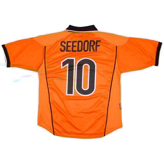 1998-00 Netherlands Home Shirt Seedorf #10 - 8/10 - (M)