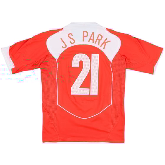 2004-06 South Korea Home Shirt J S Park #21 - 7/10 - (L)