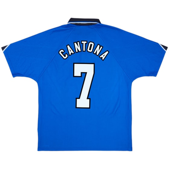 1996-98 Manchester United Third Shirt Cantona #7 - 8/10 - (L)