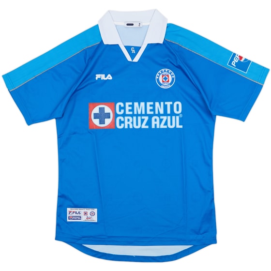 2000-02 Cruz Azul Home Shirt - 9/10 - (L)