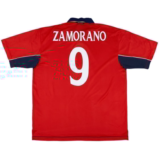 2000-01 Chile Home Shirt Zamorano #9 - 9/10 - (XL)