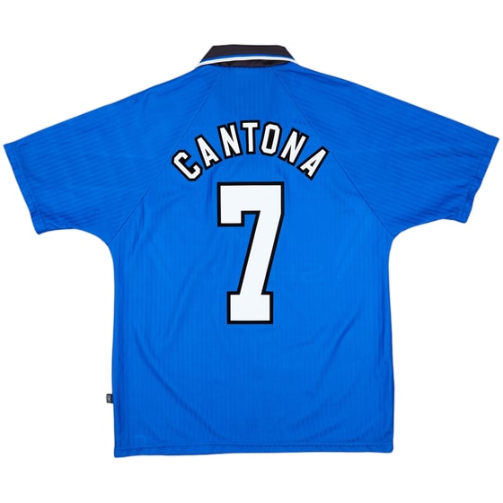 1996-98 Manchester United Third Shirt Cantona #7 - 9/10 - (M)