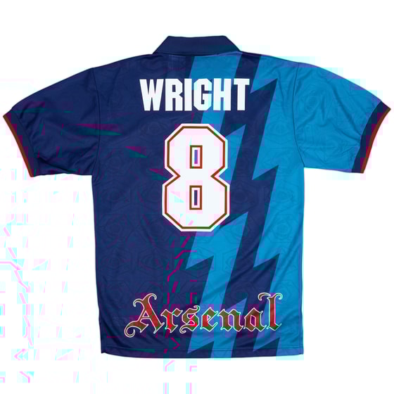 1995-96 Arsenal Away Shirt Wright #8 - 9/10 - (S)