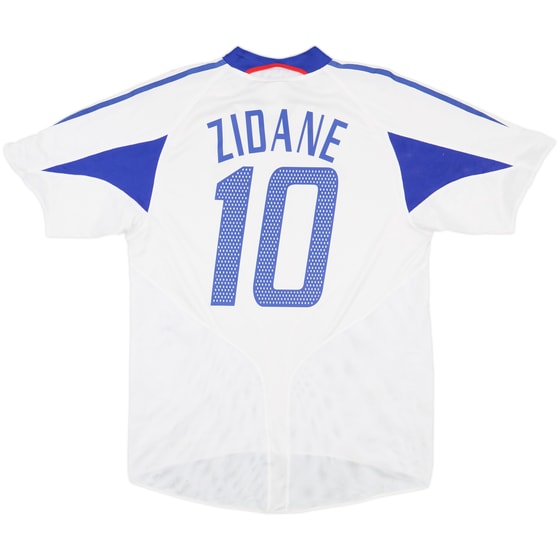 2004-06 France Away Shirt Zidane #10 - 8/10 - (L)