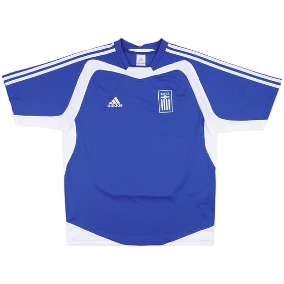 2004-06 Greece Home Shirt - 9/10 - (M)