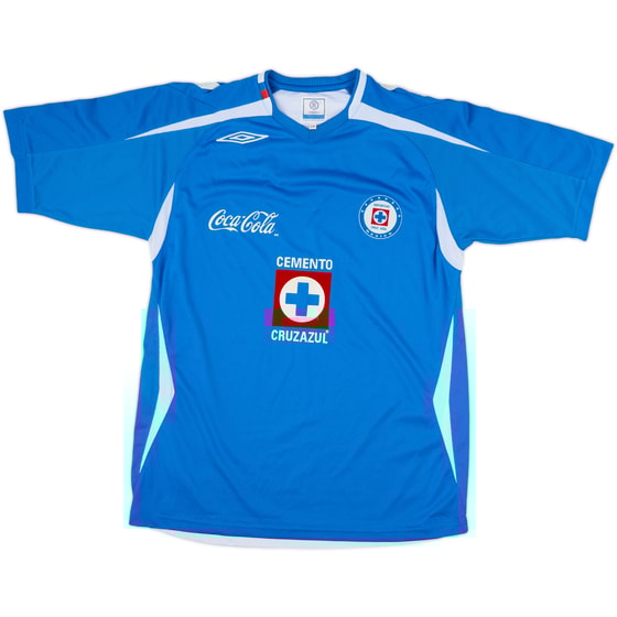 2008-09 Cruz Azul Home Shirt - 7/10 - (S/M)