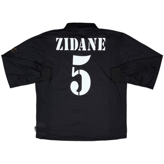 2001 Real Madrid Away L/S Shirt Zidane #5 - 9/10 - (M)