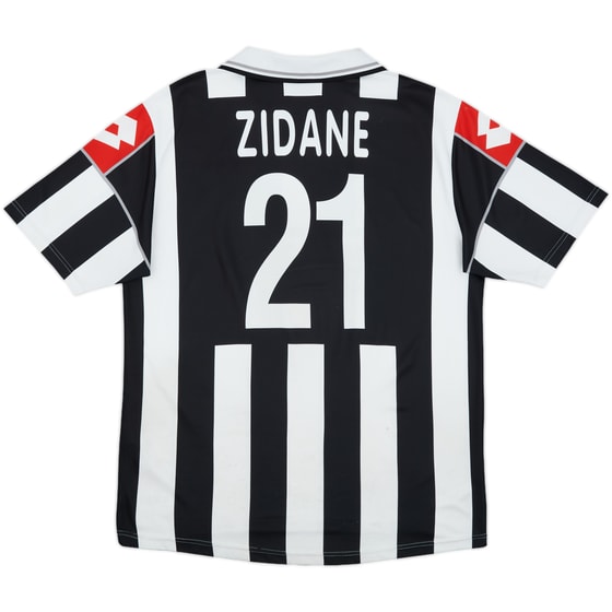 2000-01 Juventus Home Shirt Zidane #21 - 6/10 - (XL)