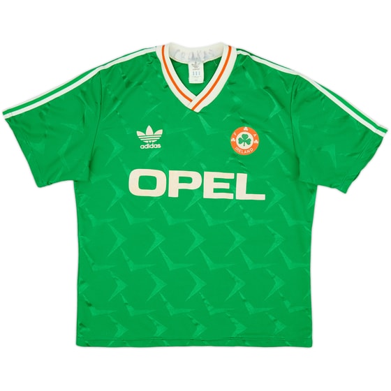1990-92 Ireland Home Shirt - 8/10 - (L)