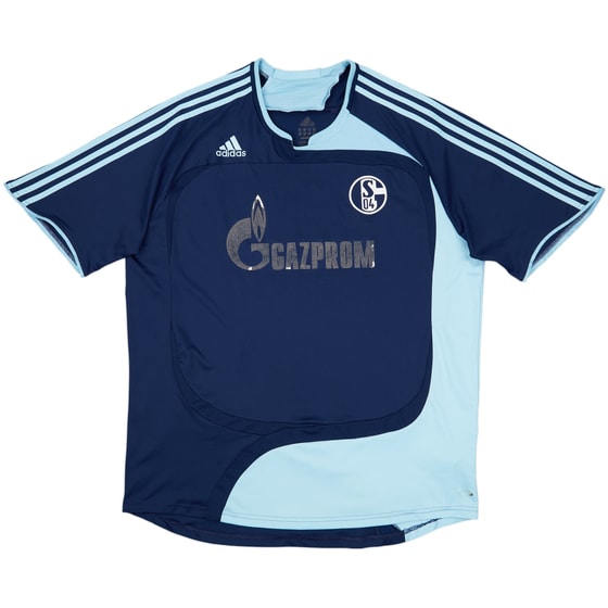 2007-08 Schalke European Home Shirt - 4/10 - (XXL)