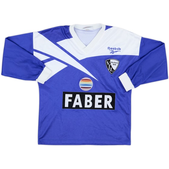 1994-96 VFL Bochum Home L/S Shirt - 8/10 - (L.Boys)