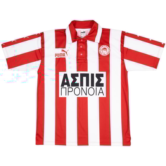 1997-99 Olympiakos Home Shirt - 8/10 - (L)