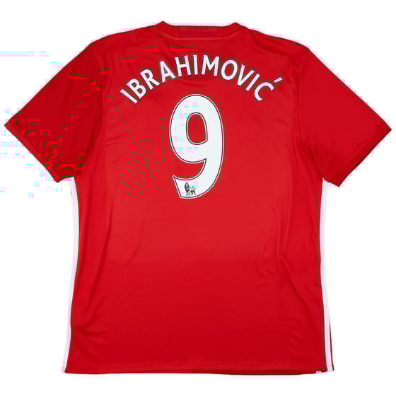 2016-17 Manchester United Home Shirt Ibrahimovic #9